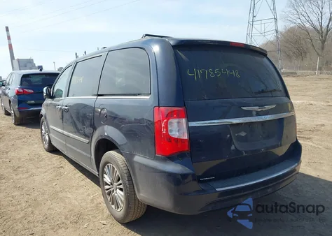 2013 Chrysler Town & Country Touring-L from USA, damaged, VIN 2C4RC1CG0DR572551